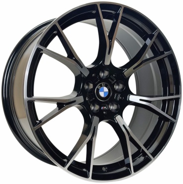 Wheels H3217FDD 8.5/9.5x19/5x112 D66.5 ET30.35 4 диска черный, хром