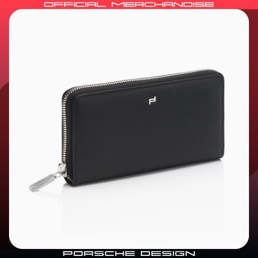Портмоне Porsche Design натуральная кожа черный