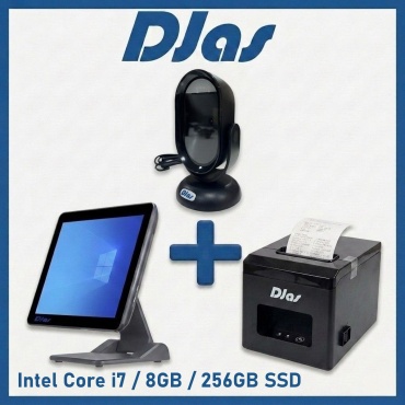 POS-моноблок DJAS POS-система комплект №7.7 черный