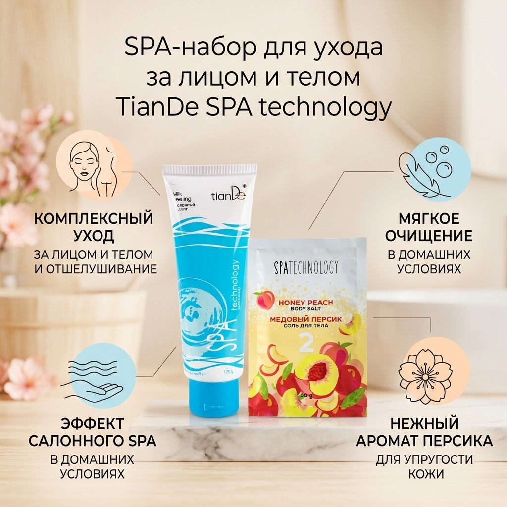TianDe SPA-набор для ухода за телом и лицом набор по уходу за лицом унисекс