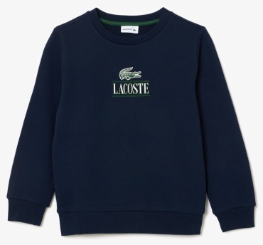 Свитшот LACOSTE темно-синий