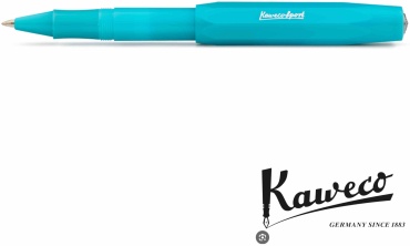 Ручка роллер Kaweco Kaweco FROSTED SPORT Roller Ball Light Blueberry (с подарочной коробкой) 1 шт, 1 мм, цвет чернил черный