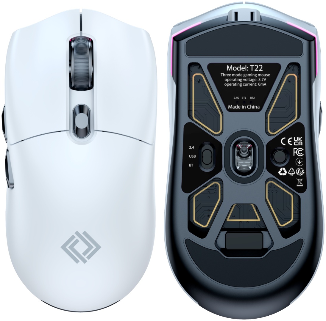 Мышь Mizone T22 белый