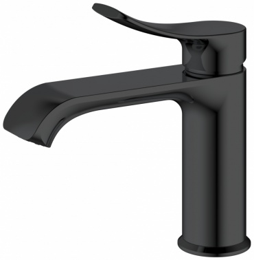 Смеситель CETUS Linea Black, латунь, цвет черный