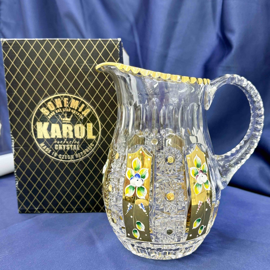 Кувшин KAROL 1.3 л, хрусталь