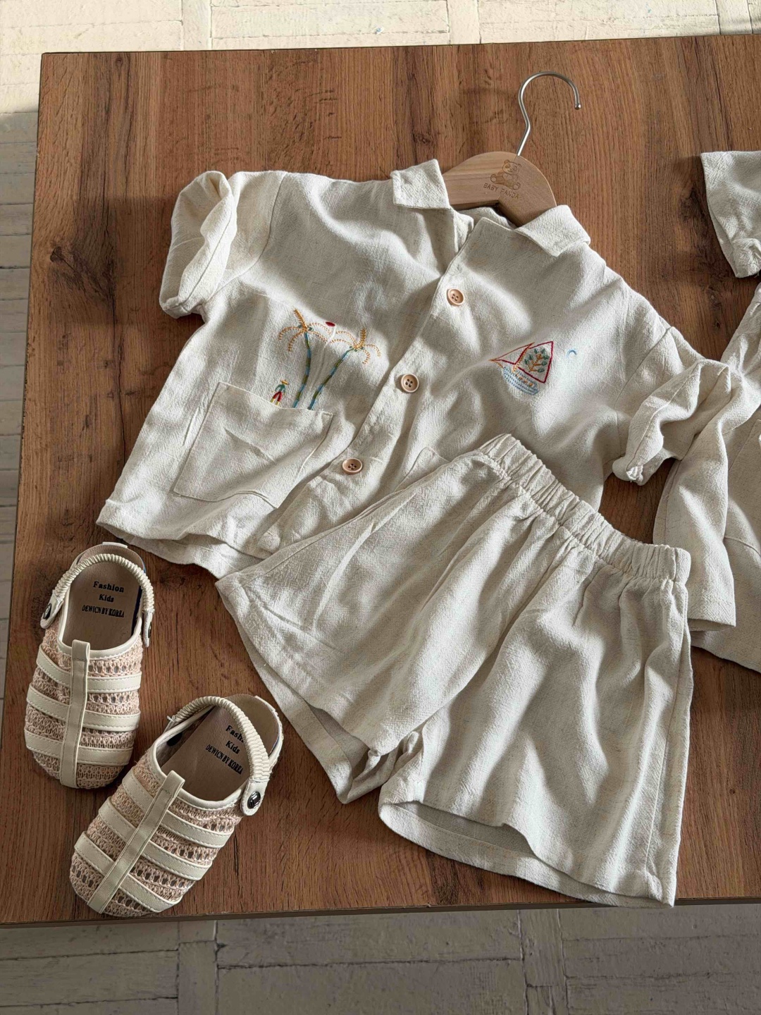 Комплект Baby Panda белый