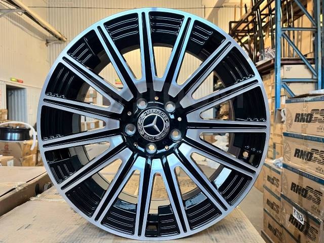 RNO 111 8.5/9.5x19/5x112 D66.6 ET36.43 4 диска черный
