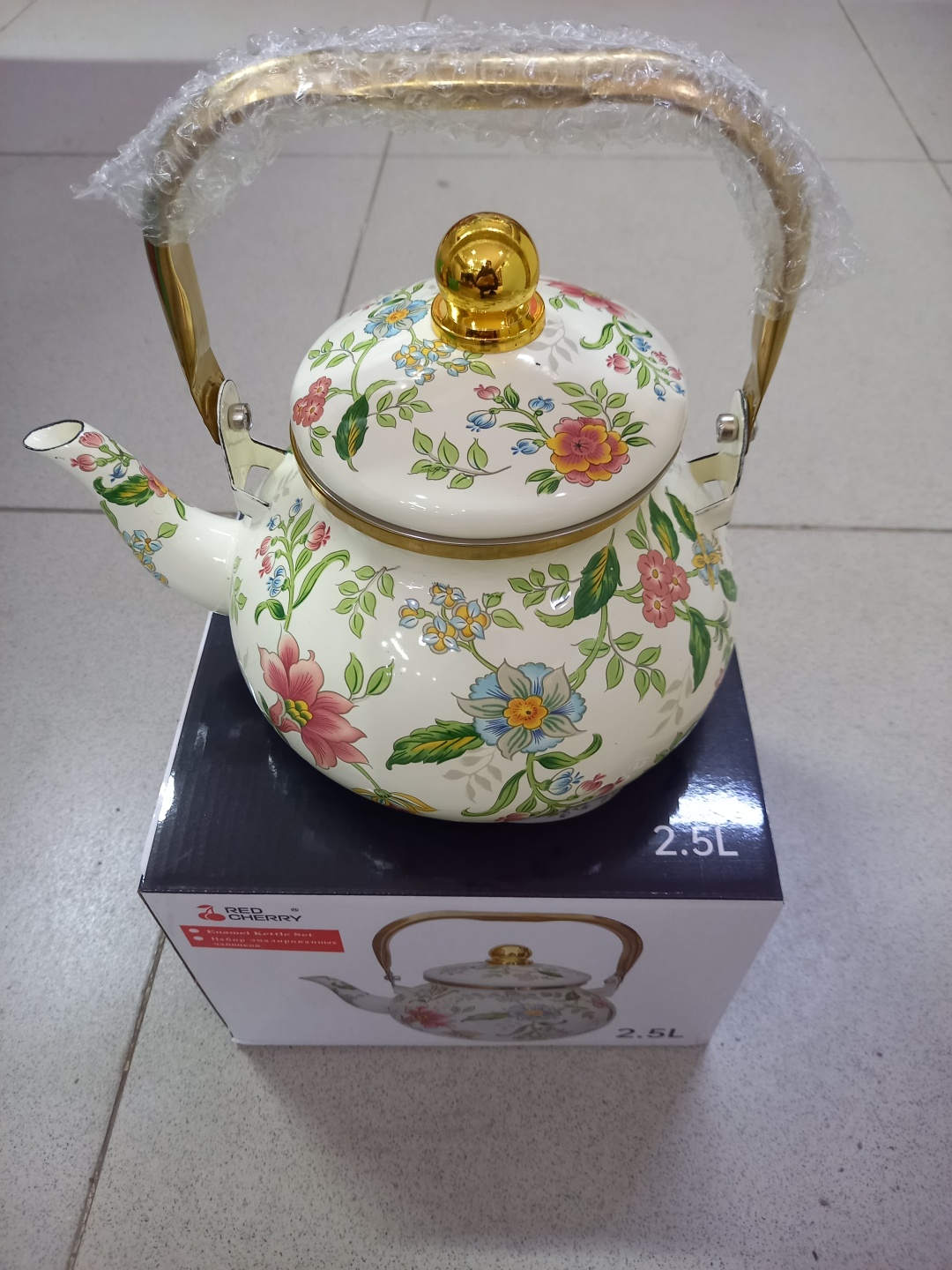 Чайник 18639404_329305067 2.5 л, нержавеющая сталь