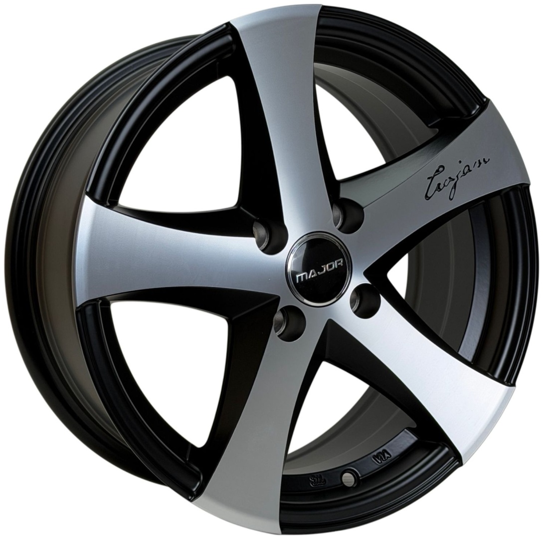 Wheels 5367ZDD 6.5x15/4x100 D67.1 ET30 4 диска черный, хром