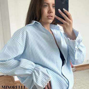 Рубашка MINORELLE голубой