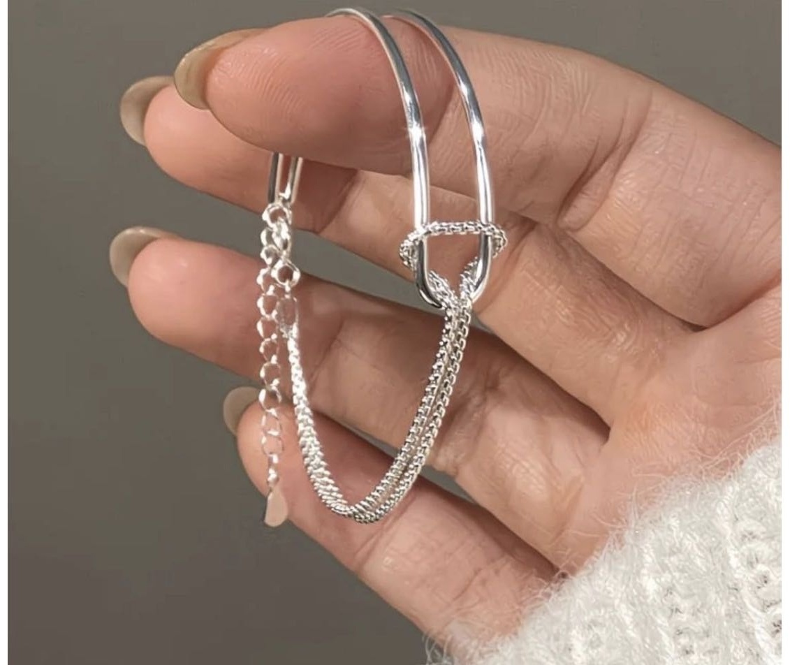 INESSA 316257968 длина 20 см, вес 3 г серебро, плетение венецианское