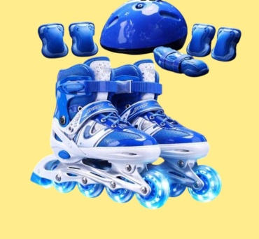 Power Superb Ролики беговые XS синий 26-30