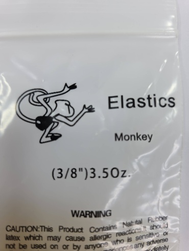 Резиновая тяга MONKEY 3.5 oz 3/8 100 шт