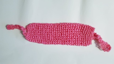 Ручная Работа мочалка для тела, универсальное темно-розовый 1 шт