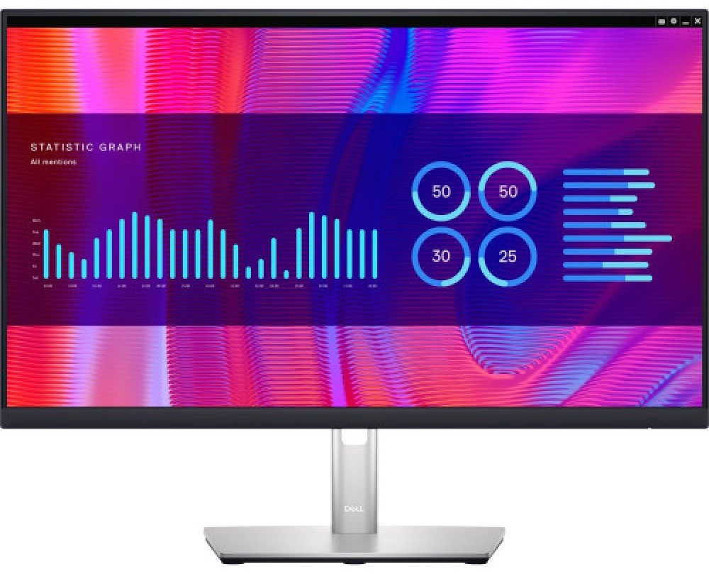 Монитор 23.8" DELL P2423DE (210-BDDW) черный