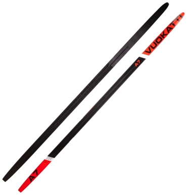 Vuokatti 180 Step (Black-Red) 180 см черный, красный