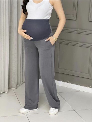 Повседневные брюки mamabest серый