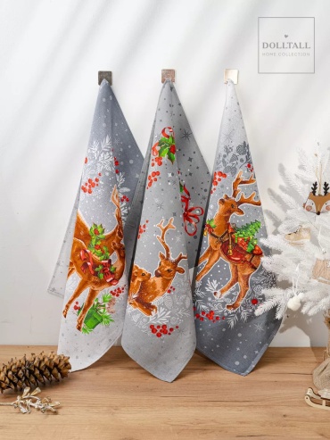 Полотенце Doll Tall 60x45 см, хлопок, 1 шт,