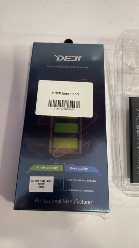 Deji аккумулятор для Xiaomi Note 13 5G 5000 мАч