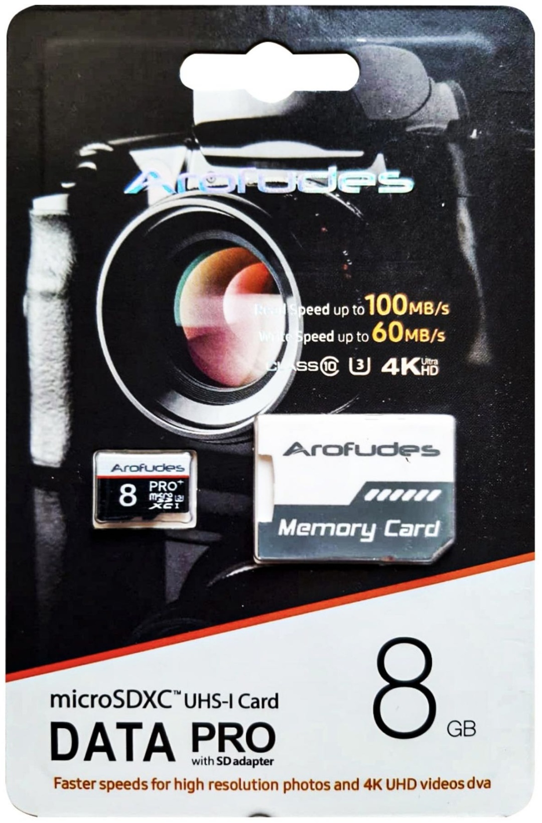 Карта памяти Arofudes microSDXC 944188144 8 Гб