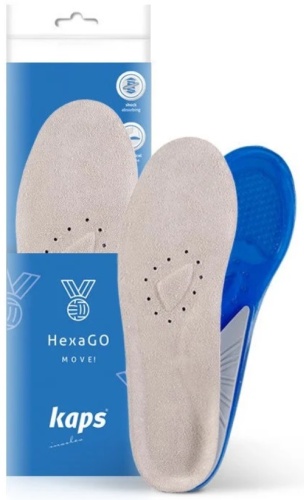 Kaps стельки HexaGO/05_0459_3839 размер 38-39, для спортивной обуви, для рабочей обуви, классические
