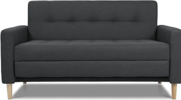 Мини-диван Patio Нумо, 142х87 см, обивка рогожка, графит