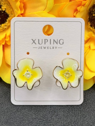 Серьги Xuping бижутерный сплав, кристалл
