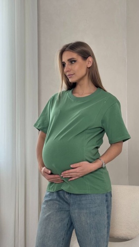 Футболка Moms Collection зеленый