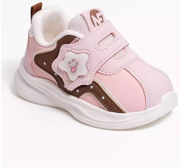 Кроссовки Neo Feet коричневый, розовый