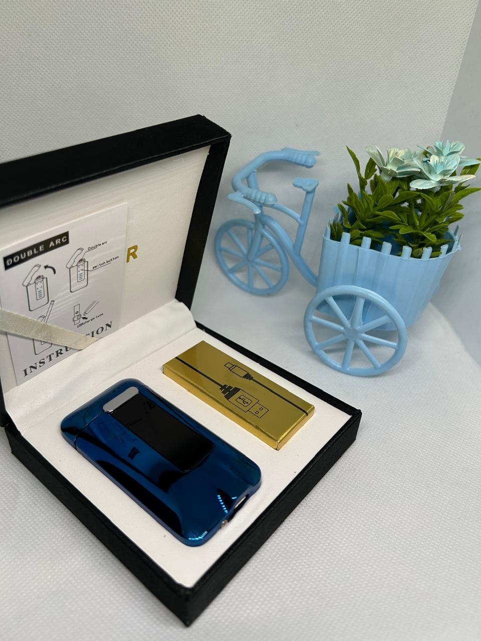 Lighter электронная зажигалка 1100JMK, металлический сплав