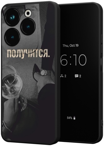 Чехол для Infinix HOT 40, HOT 40 Pro рисунок