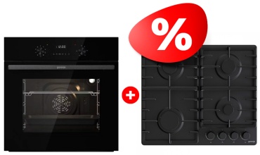 Gorenje BO6737E02NBG + G641BHF черный