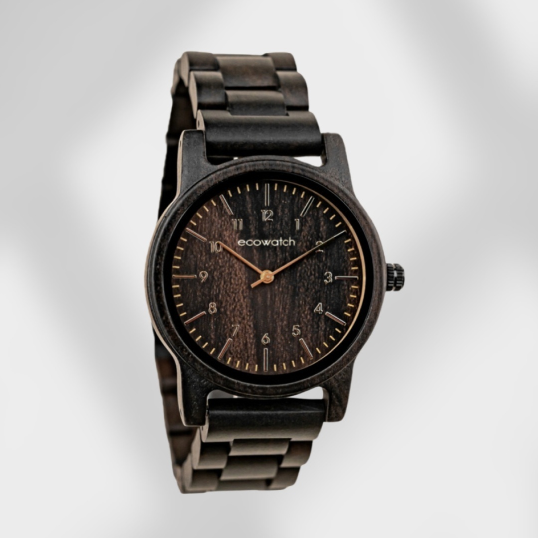 Кварцевые ecowatch Classic дерево