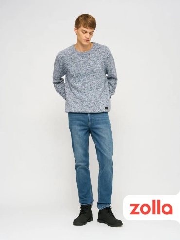 Джинсы зауженные Zolla синий