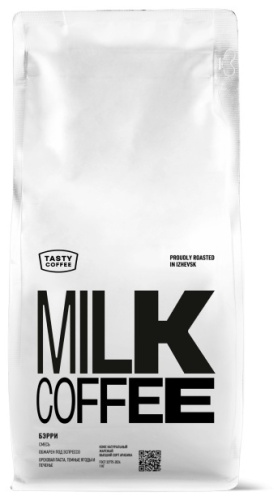 Кофе Tasty Coffee Бэрри Milk Coffee зерновой 1000 г