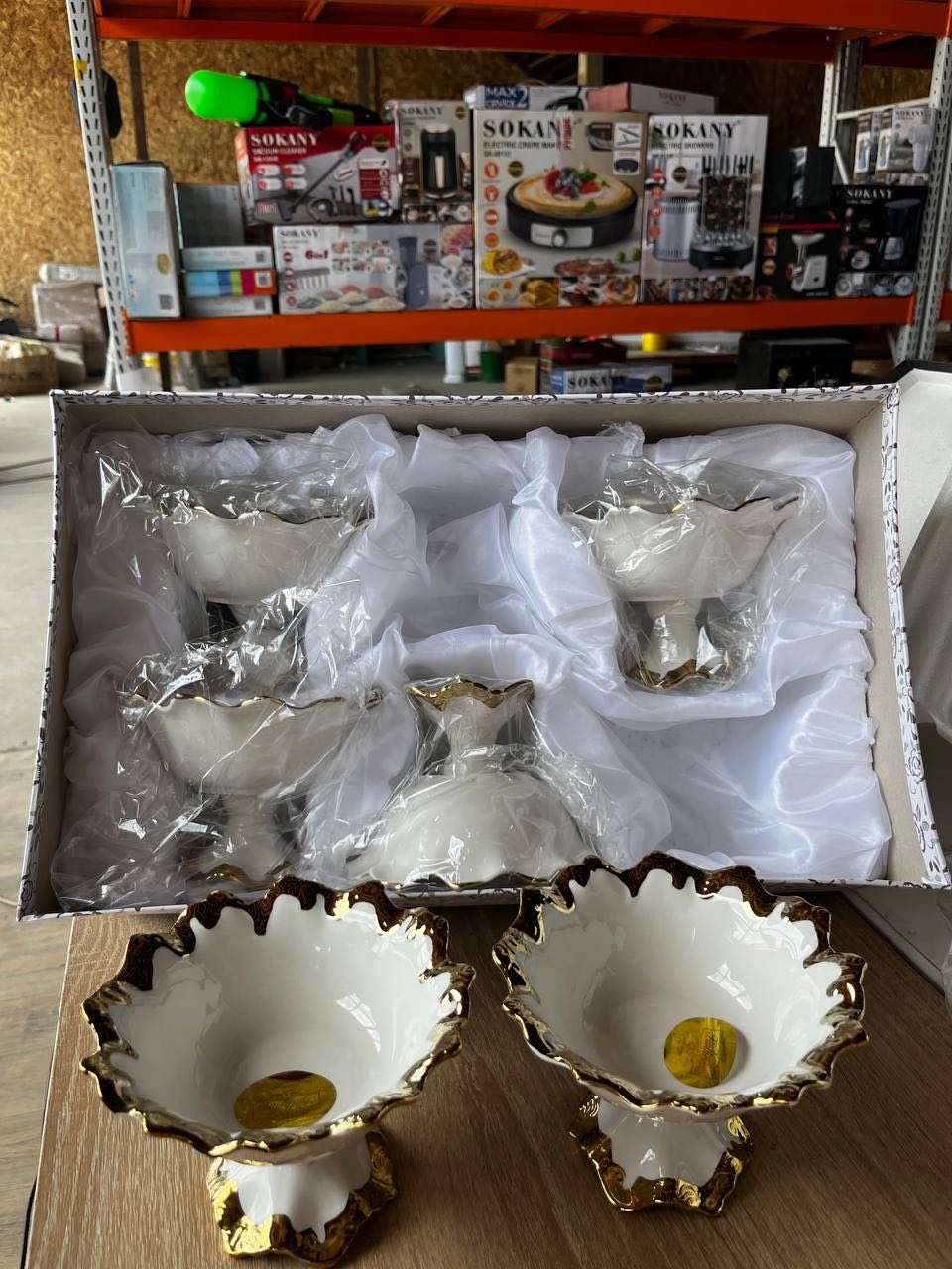 Набор мисок Katherina 15х15 см, керамика, 6 шт