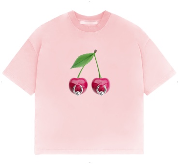 Футболка YOUNG STAGE Cherry светло-розовый