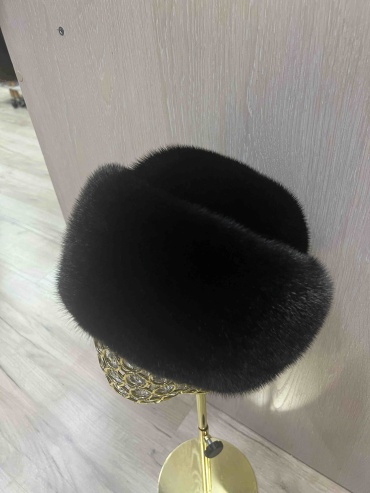 Шапка SemiFur размер 57, черный