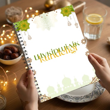 Ежедневник Janasan Блокнот, A5, 40 л, зеленый