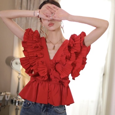 Блузка FASHION красный