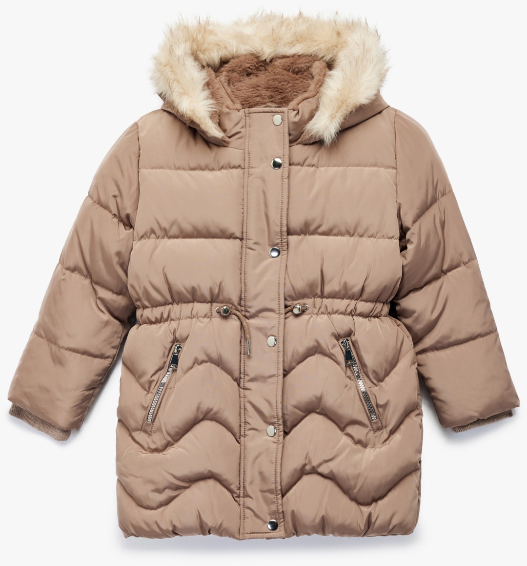 Парка Koton 6WKG00021AW055 бежевый
