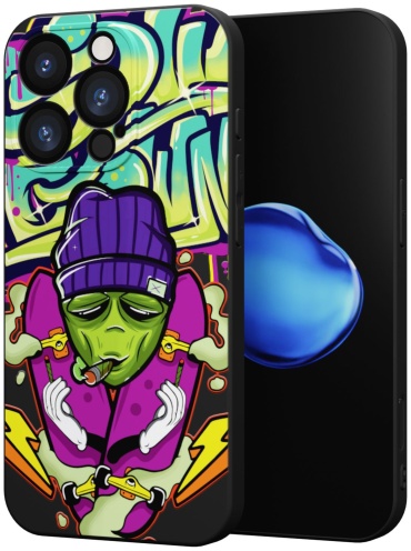 Чехол Mcover для Apple iPhone 16 Pro рисунок