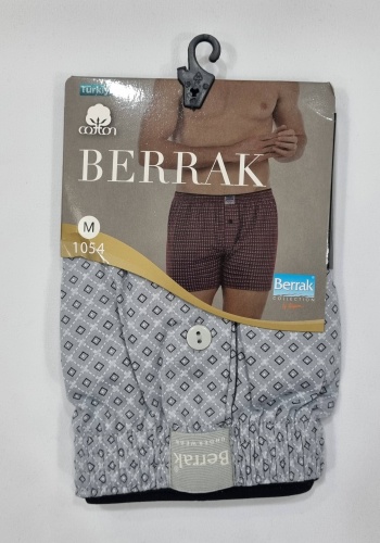 Боксеры, шорты Berrak светло-серый, черный