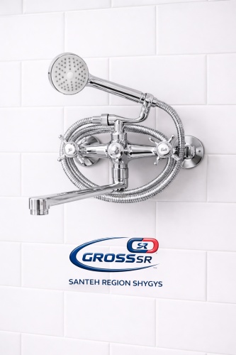 Смеситель GROSS SR XC22023, цинк, цвет хром