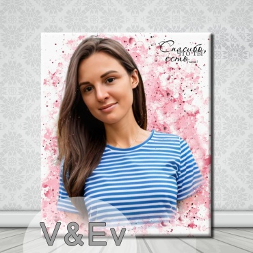 Портрет V&Ev портрет 30x40 холст