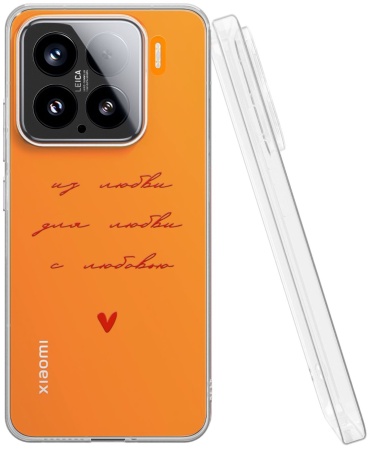 Чехол Mcover для Xiaomi 15 рисунок