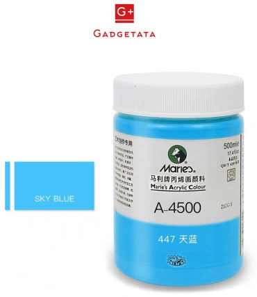 Акриловые Maries №447-A gadgetatakz Sky Blue 1 шт 500 мл