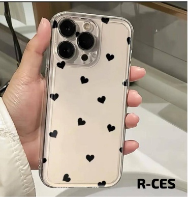 Чехол R-CES для Apple iPhone 15 прозрачный
