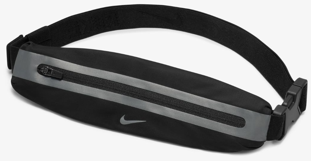 Сумка поясная Nike полиэстер черный, серый