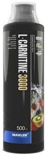 Специальная добавка Maxler CARNITINE 3000 Клубника, киви/strawberry-kivi flavor 500
